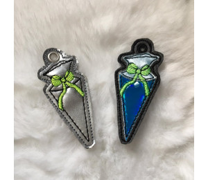 Stickdatei - ITH Anhänger Schultüte